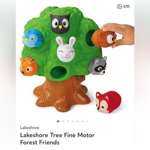 Lakeshore Fine Motor Forest Friends Animals & Tree Toy